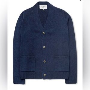 Corridor Nyc Alpawool Cardigan - Navy